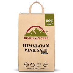 Himalayan Chef front packaging showing 5 lb bag and product branding for easy identification