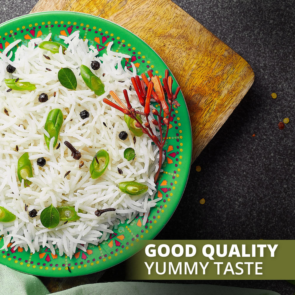 Himalayan Chef rice cooking in electric rice cooker for consistent fluffy results
