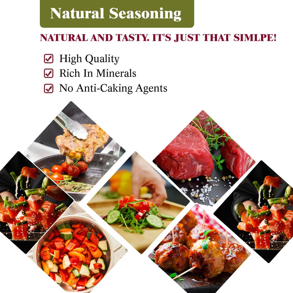 Himalayan Chef measuring jar with salt for easy kitchen portion control