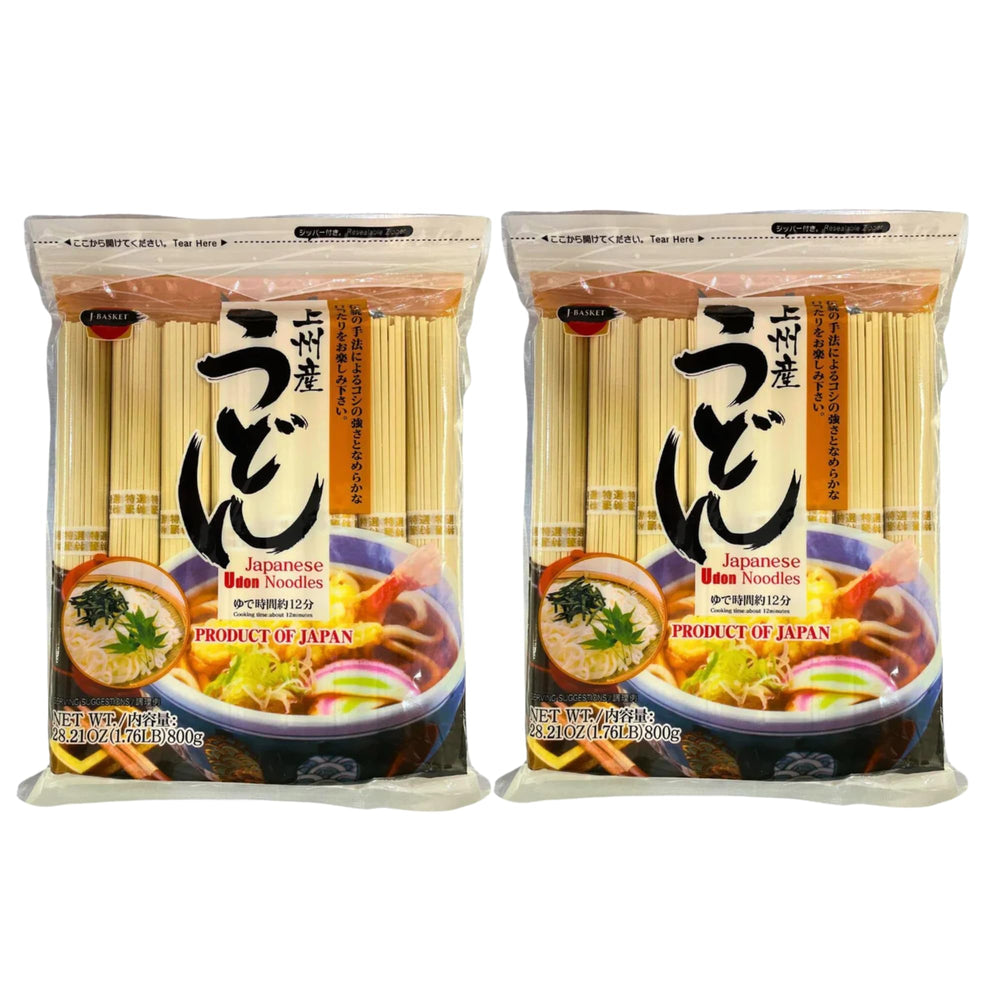 Hime front packaging showing twin-pack udon for convenient pantry storage