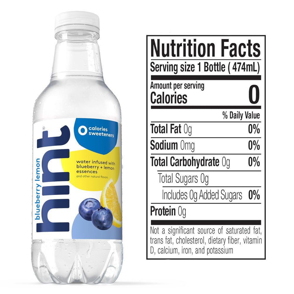Hint bottle held in hand showing size and grab-and-go convenience