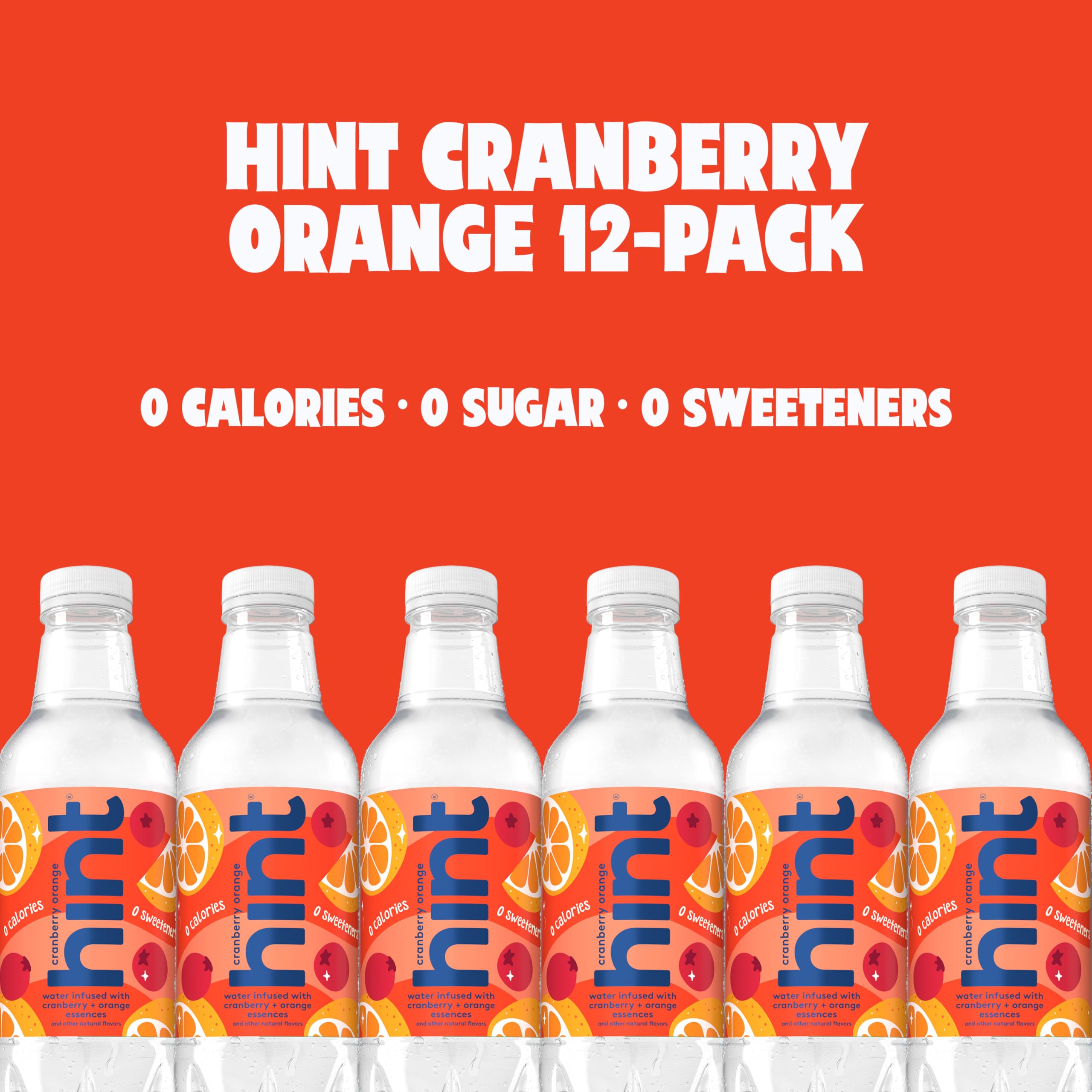 Hint cranberry orange on kitchen counter suggests everyday flavorful hydration