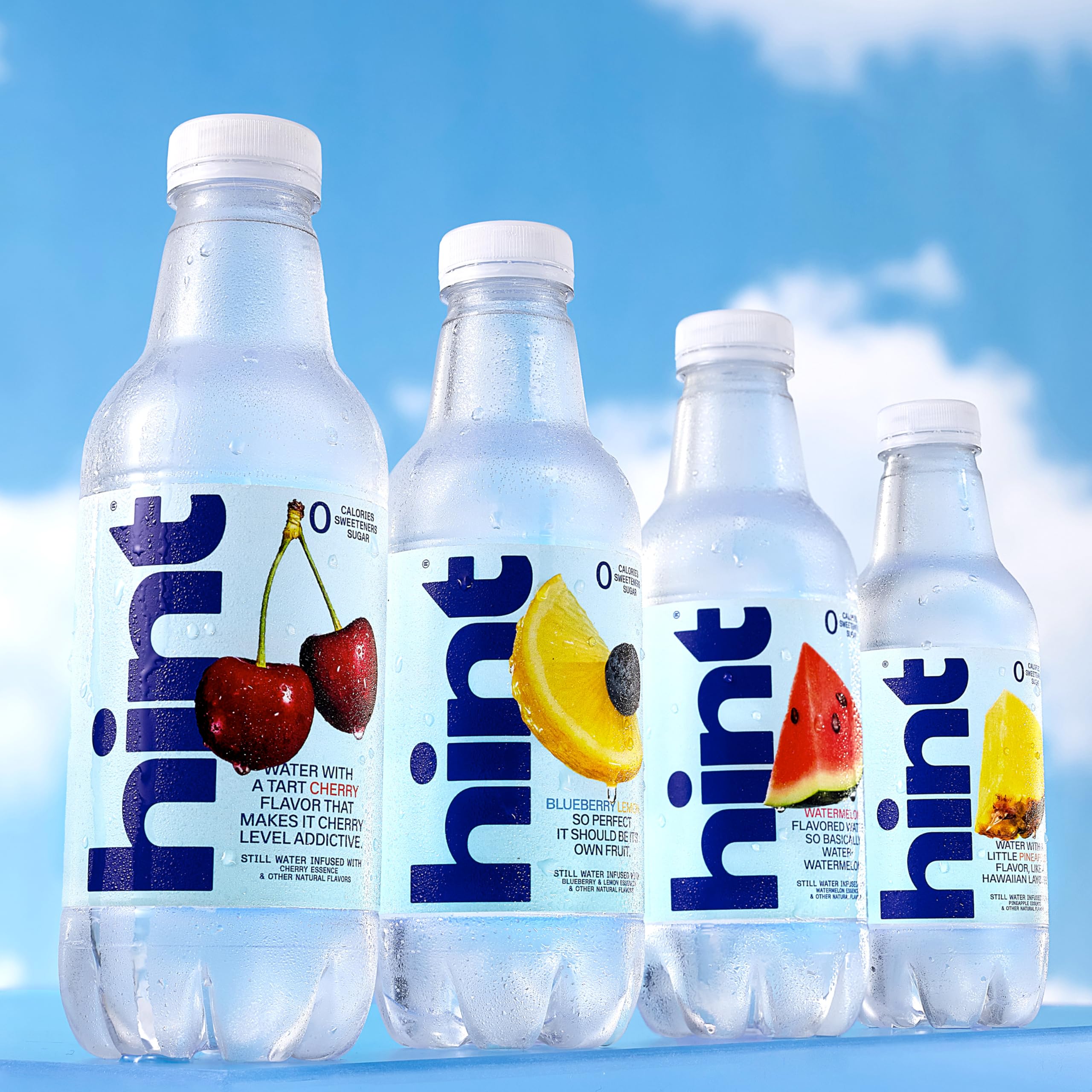 Hint pineapple on picnic table illustrating social, calorie-free refreshment