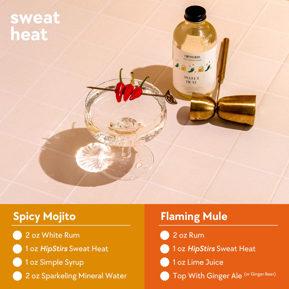 HipStirs styled cocktail setup showing finished drink appeal and use