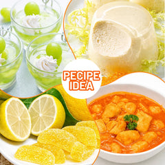 HJUOOKD gelatin blooming in bowl for lump-free mixing benefit