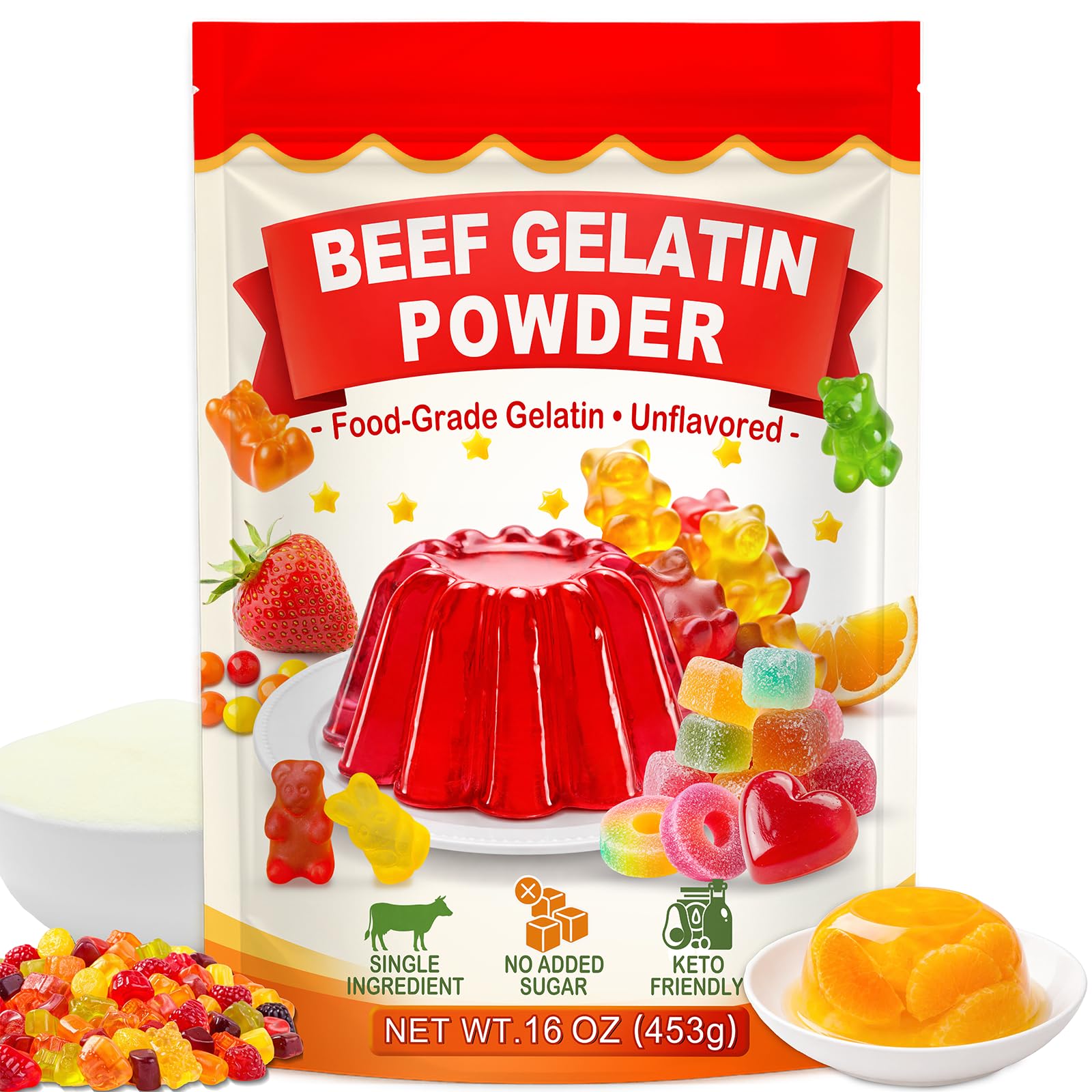 HJUOOKD front packaging showing 1lb bag for reliable thickening