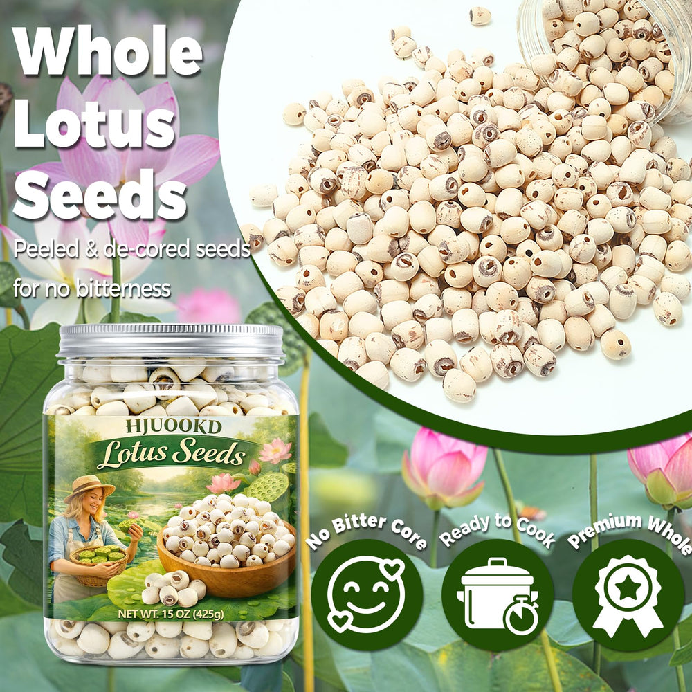 HJUOOKD jarred seeds on kitchen counter showing pantry-friendly storage