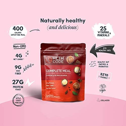 HLTH CODE scoop with powder demonstrating single-serving ease