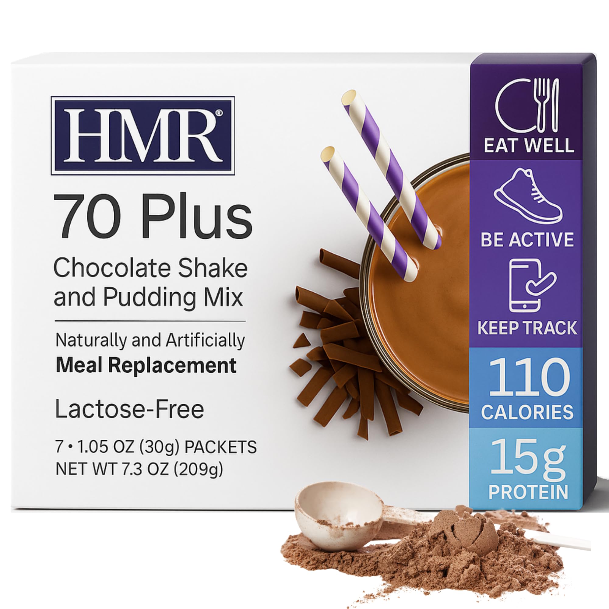 HMR mix paired with fruit and nut butter, customizable flavor options