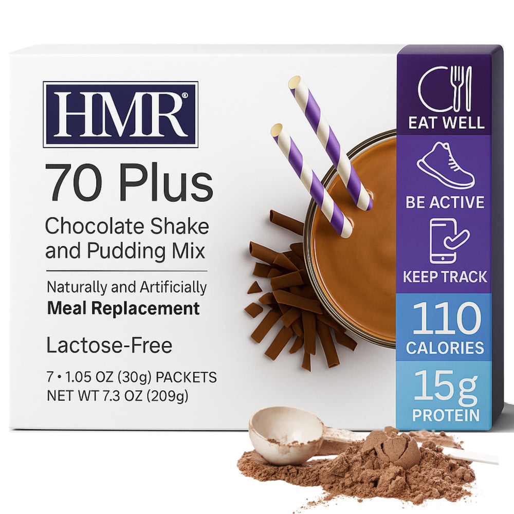 HMR mix paired with fruit and nut butter, customizable flavor options