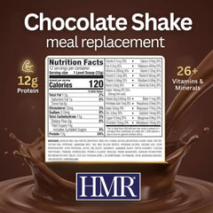 HMR chocolate powder close-up texture highlighting smooth mixability benefit