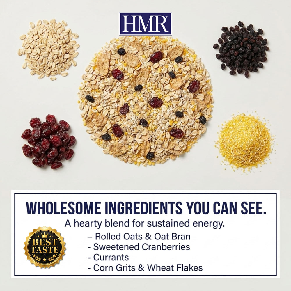 HMR multigrain packet heating in microwave, demonstrates fast preparation