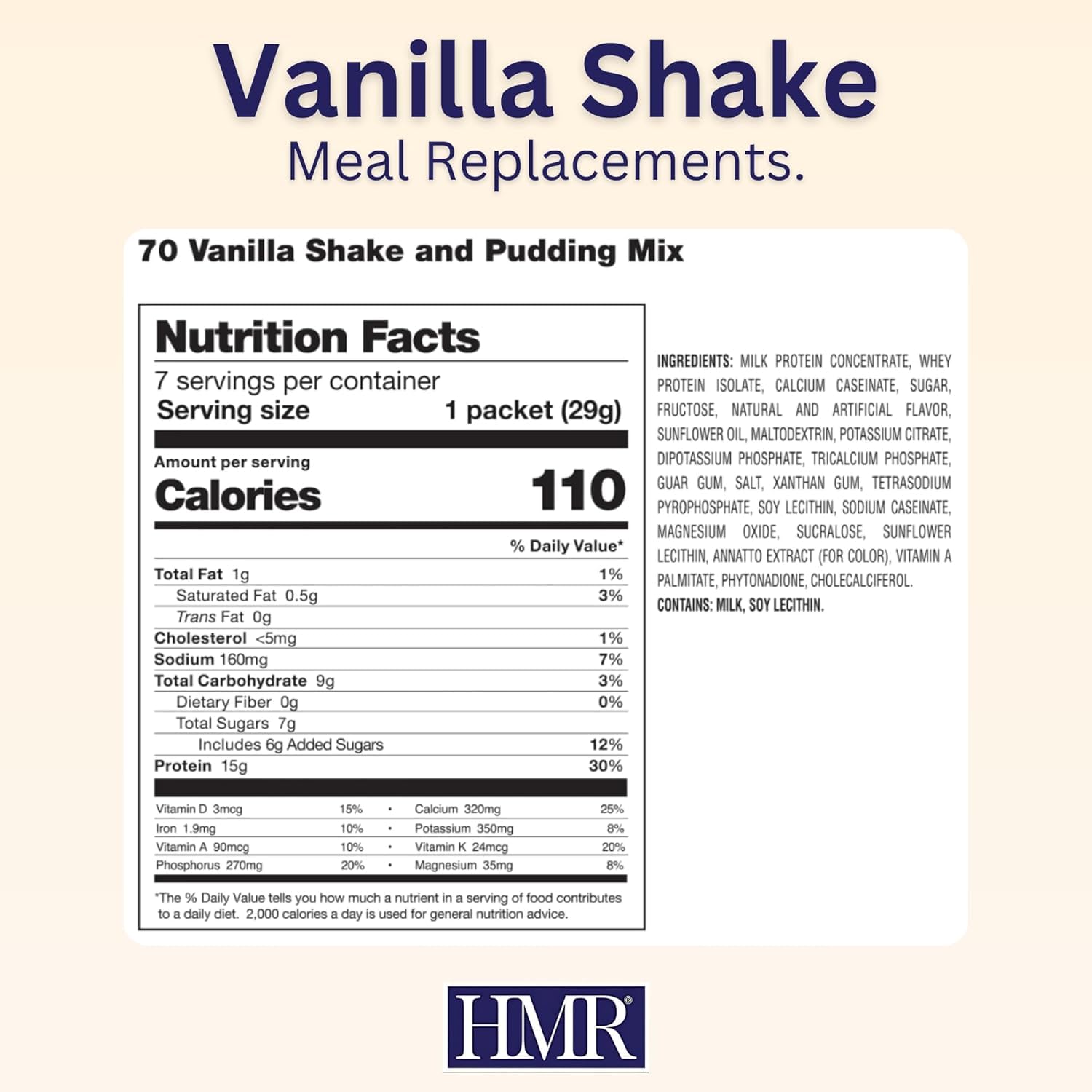 HMR vanilla packet next to gym bag suggesting quick preworkout fuel