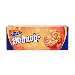 Hobnobs close-up texture highlighting crunchy oats and hearty bite benefit