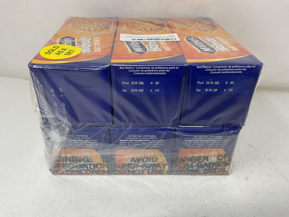 Hobnobs crumbled in dessert illustrating McVitie's versatility and recipe benefit