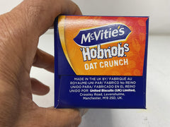 Hobnobs served with tea demonstrating McVitie's pairing and comfort benefit