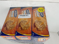 Hobnobs stack beside cup to show size and convenient serving benefit