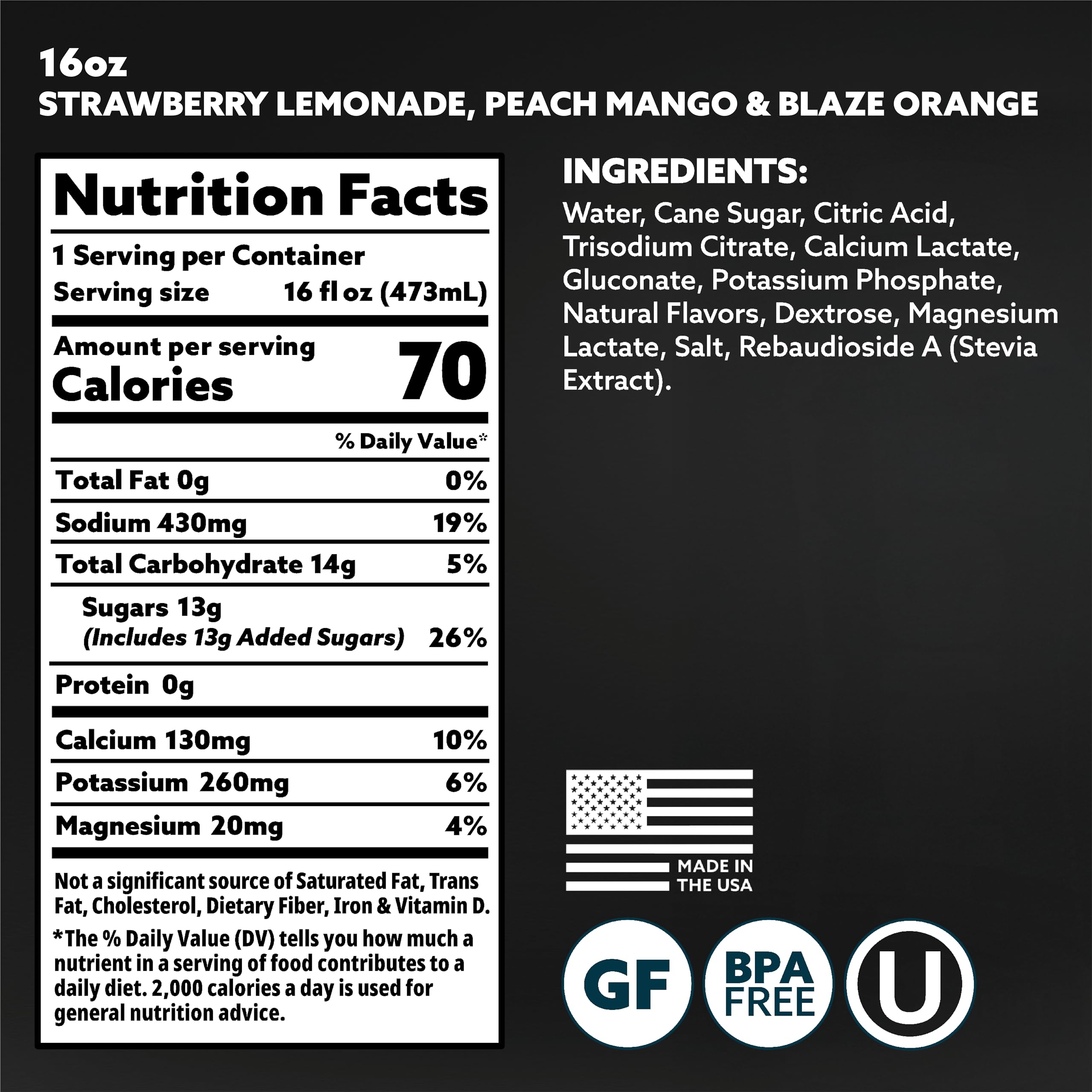 HOIST bottle closeup label detail highlighting electrolyte composition and benefits