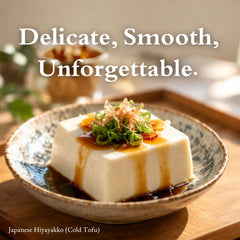 HOKKI pouring into a small dish to show pour control and precise seasoning benefit