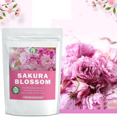 HOLFLYING close-up of dried sakura petal texture highlighting natural color and aroma