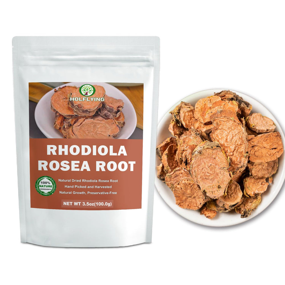 HOLFLYING tea cup with steeping root slices showing easy preparation benefits