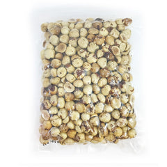 Holmquist Hazelnuts close-up of dry roasted kernels highlighting crunchy texture