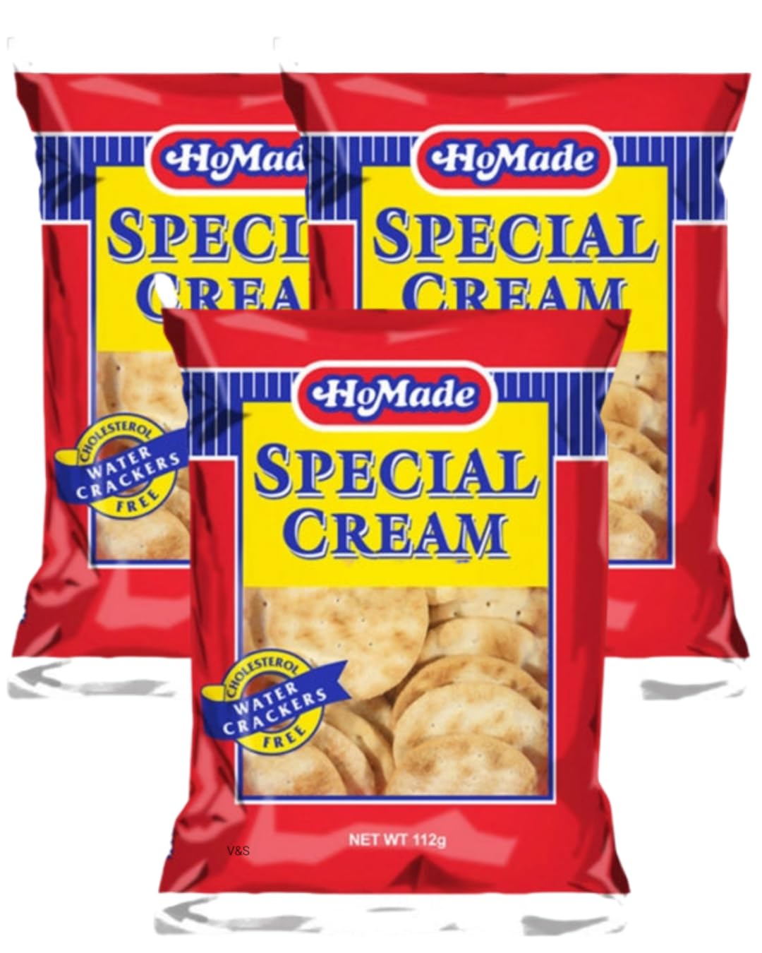 HoMade front pack image showing crackers and brand, highlighting freshness and portability