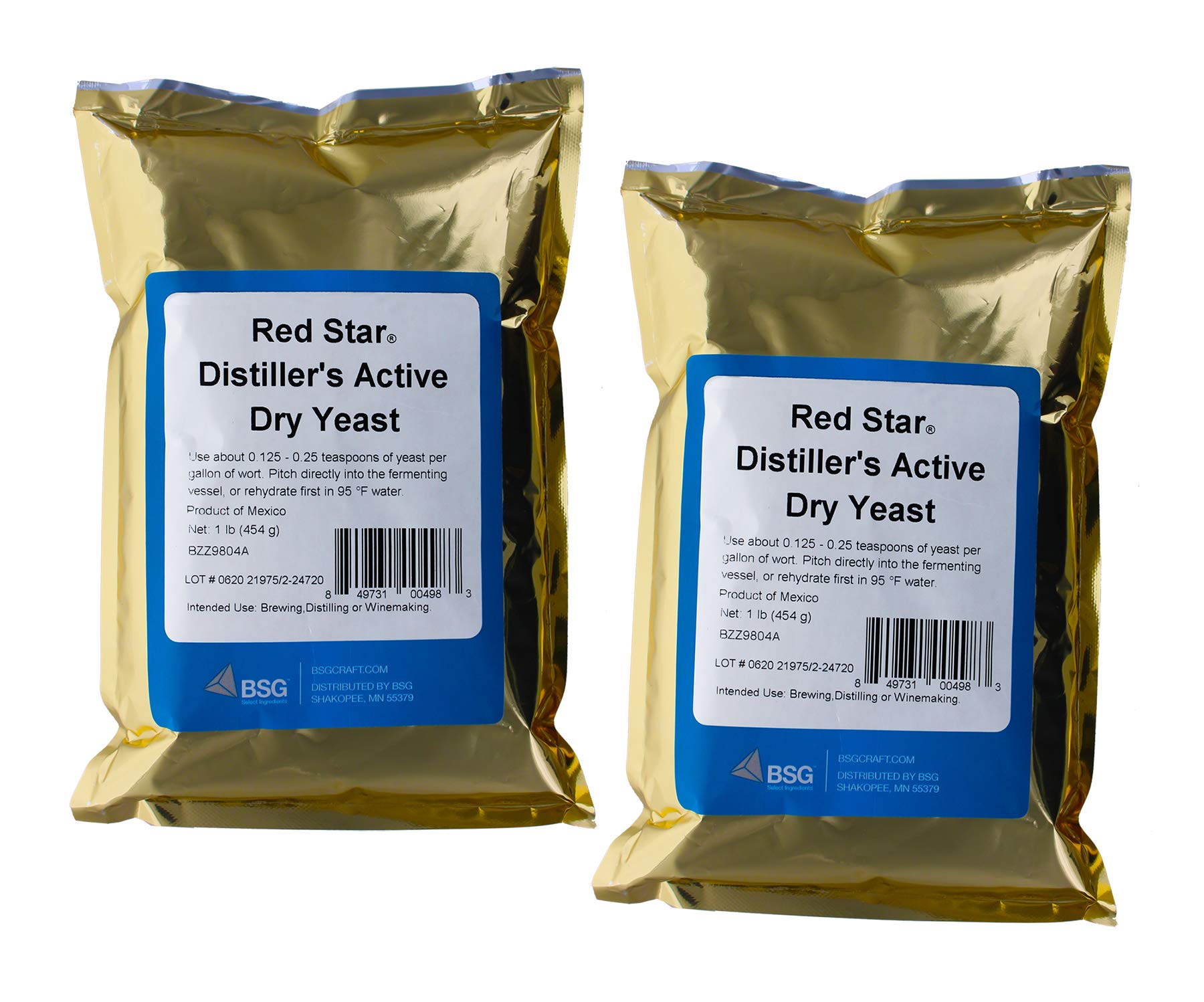 Home Brew Stuff Red Star DADY front packaging showing product and benefits