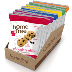 Homefree front packaging showing variety pack and allergy-friendly benefit