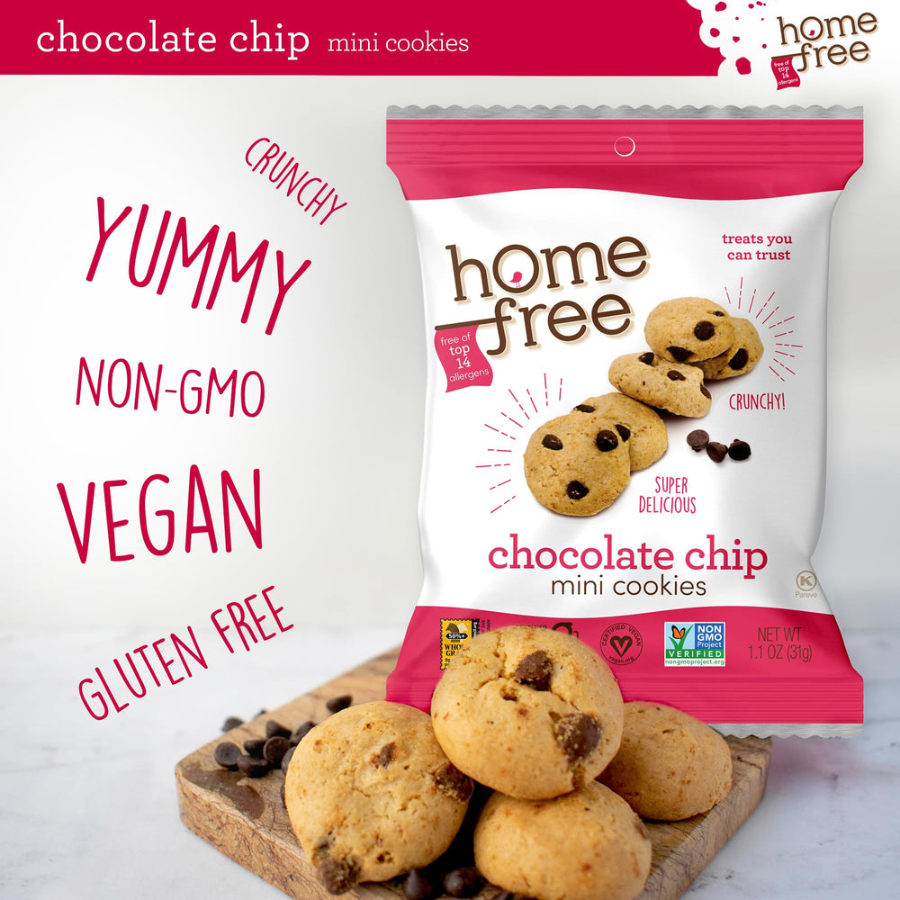 Homefree pack in an adult hand demonstrating portable size and portion control