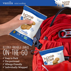 Homefree individually wrapped vanilla mini pack ready for grab-and-go convenience