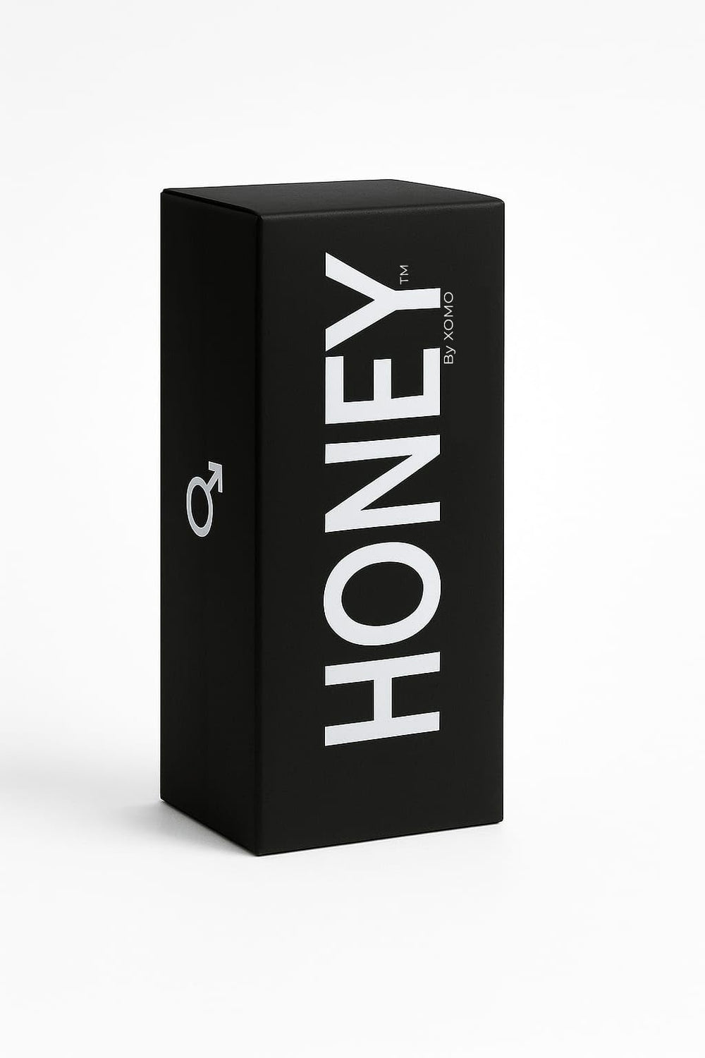 HONEY By XOMO jar close-up texture highlighting smooth honey consistency