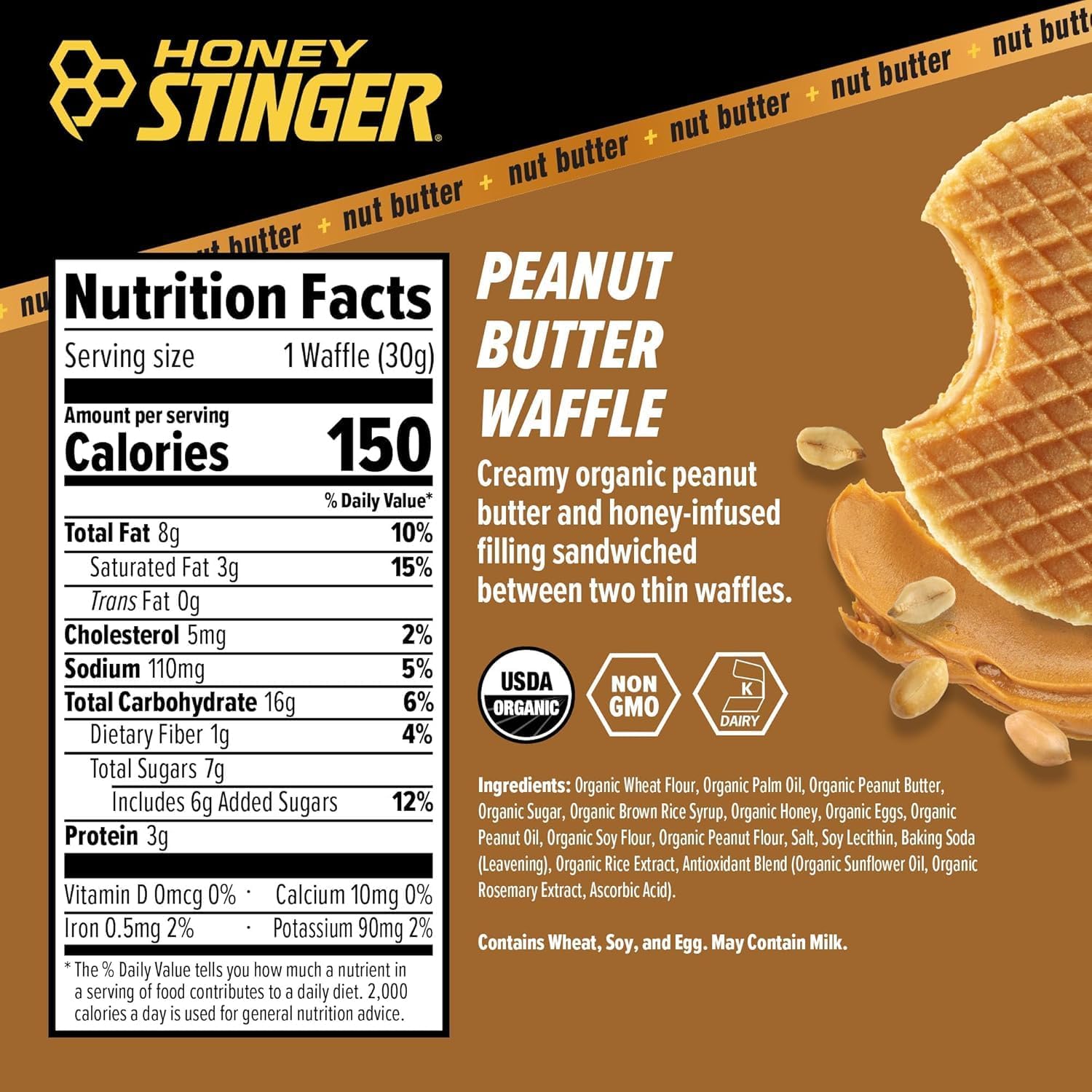 Honey Stinger five-flavor array displaying choices and flavor variety