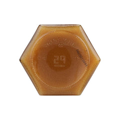Honeycup mustard pouring texture close-up showing smooth consistency, easy mixing