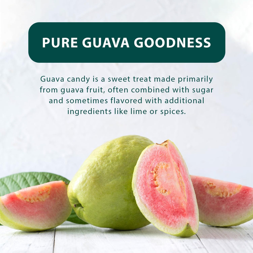 Hongyuan candy close-up highlighting glossy texture and concentrated guava taste