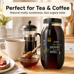 HONIGMA honey paired with cheese and toast highlighting flavorful pairing benefit