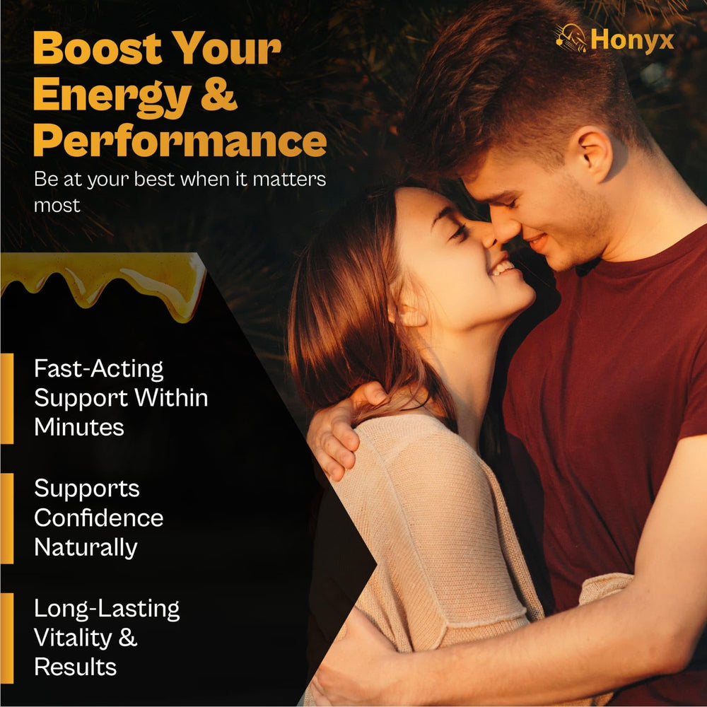 HONYX single stick close-up with tear notch highlighting easy single-serve use