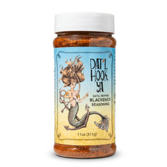 Hook'Ya front packaging showing 11oz container and bold label for easy identification