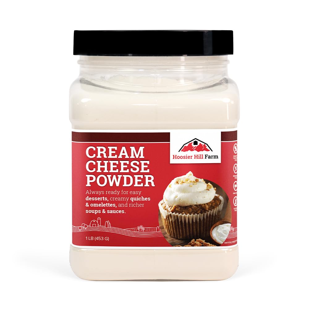 Hoosier Hill Farm front packaging showing product identity and net weight