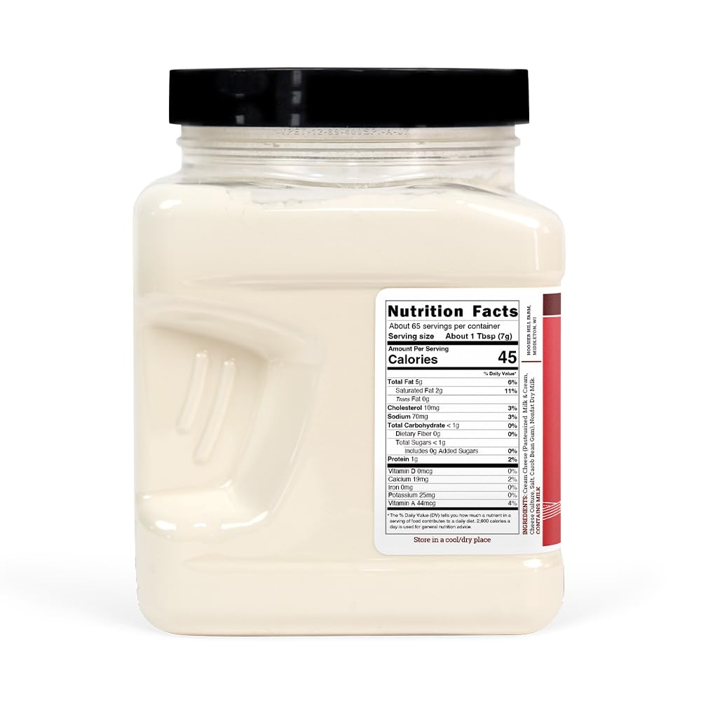 Hoosier Hill Farm powder used in baked cheesecake showing creamy result