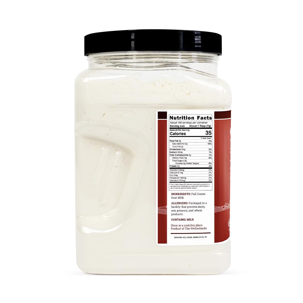 Hoosier Hill Farm using goat milk powder in baking for richer flavor