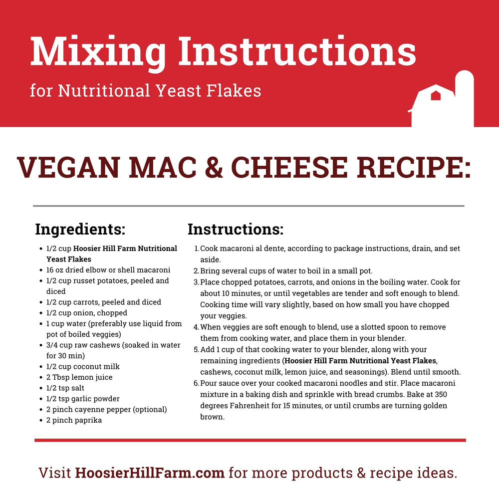 Hoosier Hill Farm product label and nutrition facts showing ingredient transparency benefit