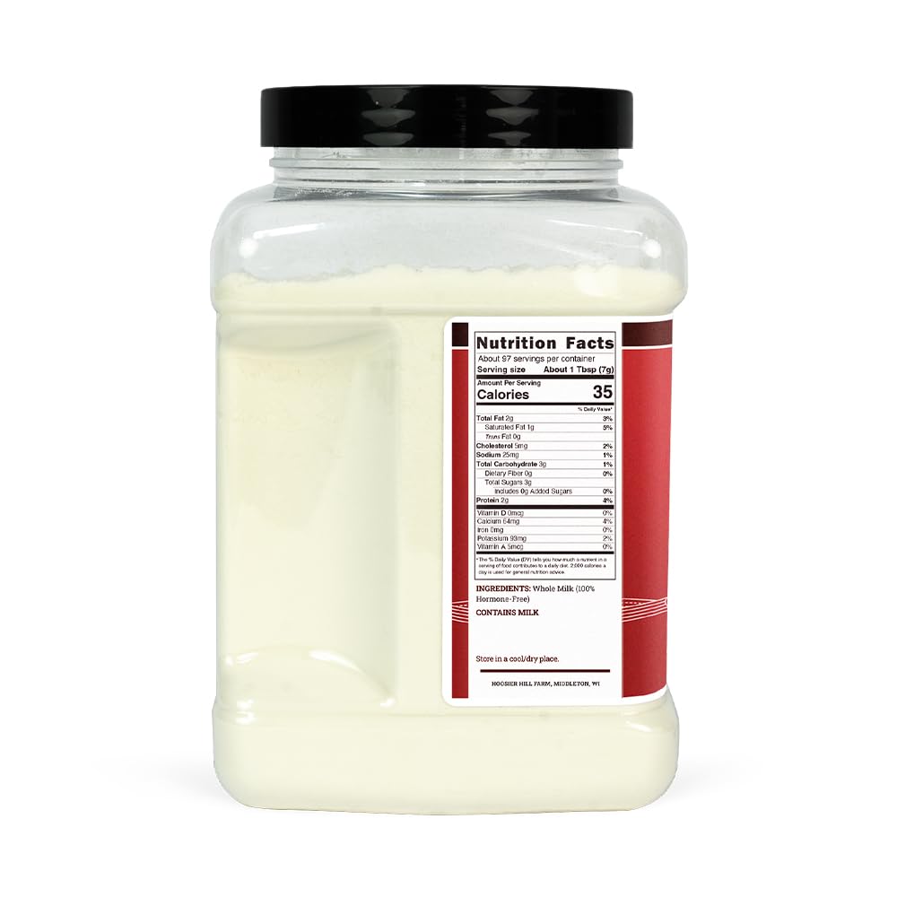 Hoosier Hill Farm reconstituted glass of milk, illustrating rich creaminess and ready-to-drink benefit