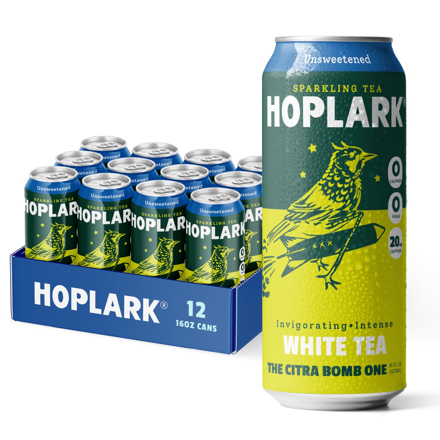 Hoplark can front packaging showing label and bold design for clear shelf appeal