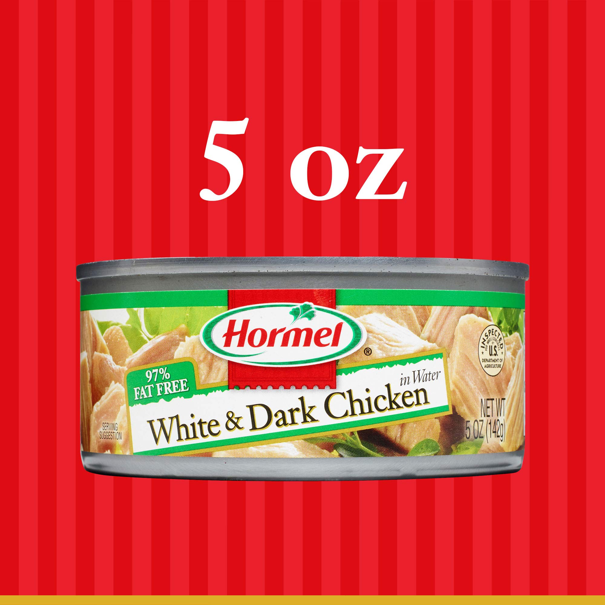 Hormel can label close-up showing nutrition facts for informed choices