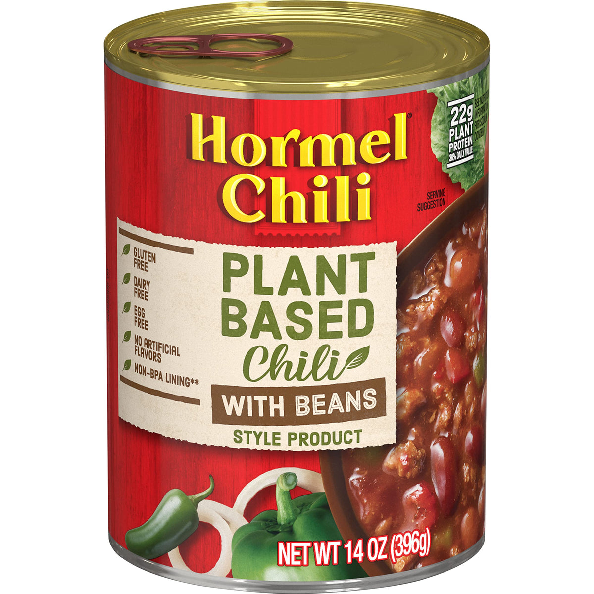 Hormel Chili front packaging showing label and ready-to-serve appeal