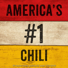 Bowl of Hormel Chili vegetarian with beans served hot demonstrating ready-to-eat convenience