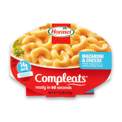 HORMEL COMPLEATS front packaging showing product and convenience