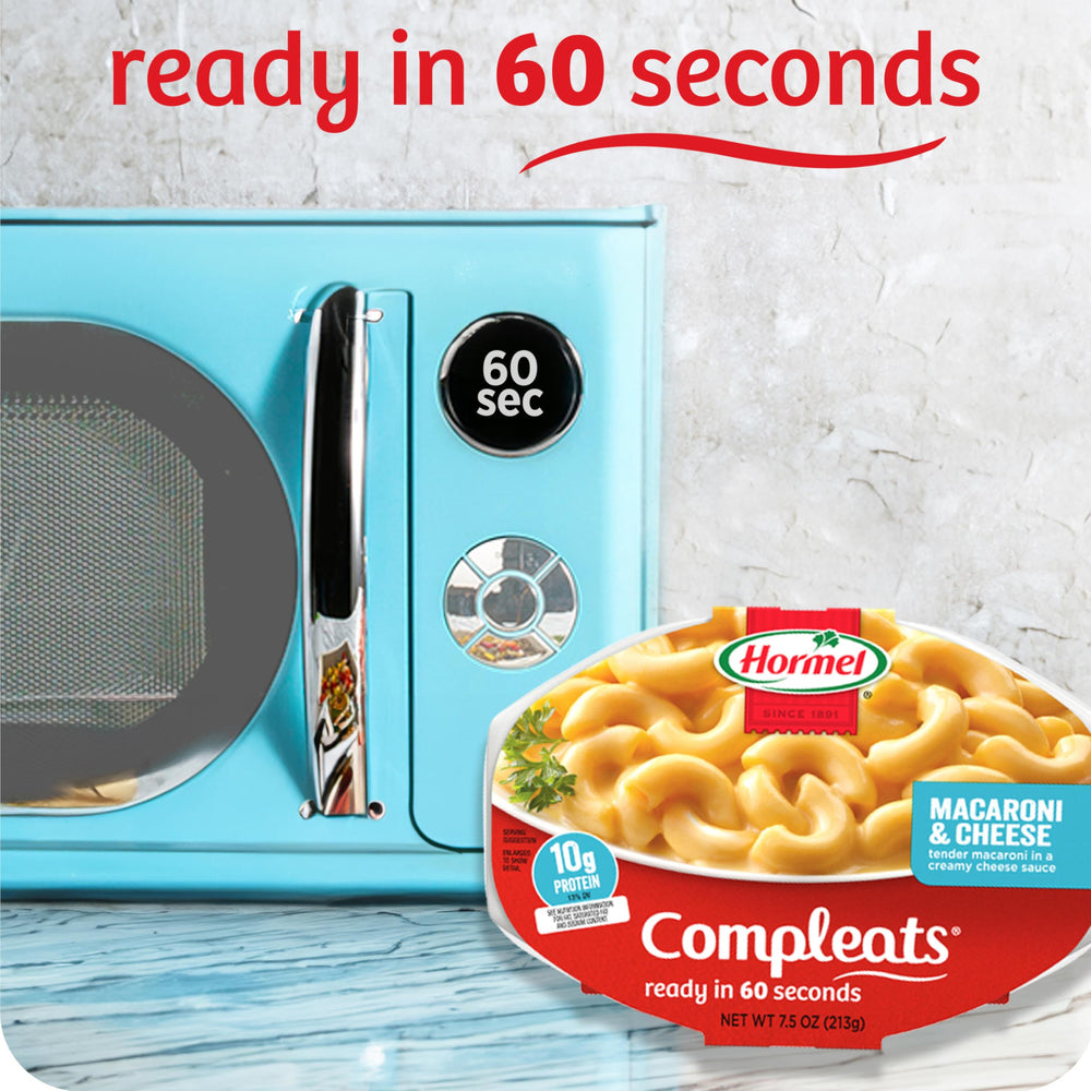 HORMEL COMPLEATS served on a plate highlighting ready-to-eat appeal