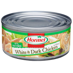 Hormel front packaging can showing brand and size for pantry convenience